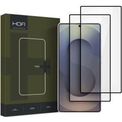 Tempered Glass Samsung Galaxy S25 Ultra Hofi Premium Pro+ Αντιχαρακτικό Γυαλί Προστασίας FullFace Οθόνης 2 Τεμάχια - Black (5906302322312)