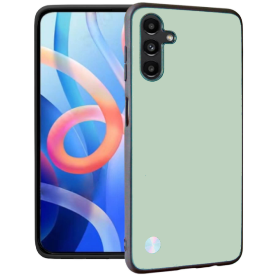 Θήκη Samsung Galaxy A15 Bodycell Vegan Cover Σκληρή - Light Green (5206015076558)