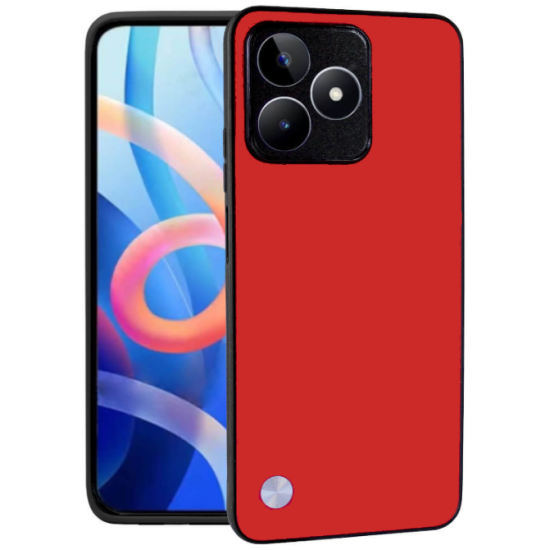 Θήκη Realme C53 / Narzo N53 Bodycell Vegan Cover Σκληρή - Red (5206015076282)