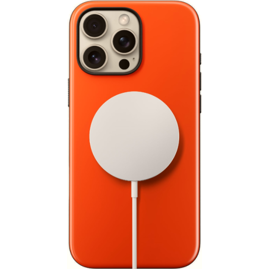 Θήκη iPhone 16 Pro Max Nomad Sport Case Σκληρή με MagSafe & TPU Bumper - Magma (NM01368885)