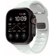 Λουράκι Nomad Sport Band Glow in the Dark Αδιάβροχο Φωσφορίζον Σιλικόνης Apple Watch Ultra/SE/11/10/9/8/7/6/5/4 (49/46/45/44mm) - Icy Blue Glow (NM01123385)