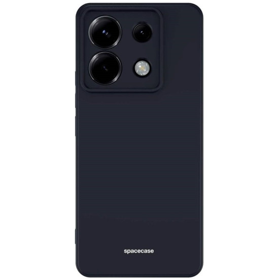 Θήκη Xiaomi Redmi Note 13 Pro 5G / Poco X6 Spacecase Silicone Case Σιλικόνης - Black (5905719107963)
