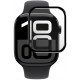 Hybrid Glass Apple Watch 11 / 10 46mm Spacecase Smartwatch Αντιχαρακτικό Προστατευτικό Υβριδικό Οθόνης - Black (5905719113087)