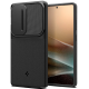 Θήκη Samsung Galaxy S25 Ultra Spigen Optik Armor με Κάλυμμα για την Κάμερα - Black (ACS08969)