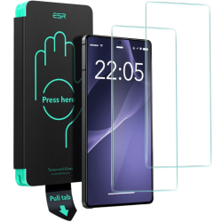 Tempered Glass Samsung Galaxy S25 Ultra ESR Premium Αντιχαρακτικό Γυαλί Προστασίας Οθόνης 2 Τεμάχια - Clear (4894240252741)