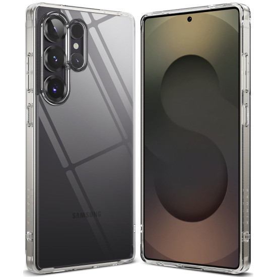 Θήκη Samsung Galaxy S25 Ultra Ringke Fusion Σκληρή με TPU Bumper - Clear (8800274968899)