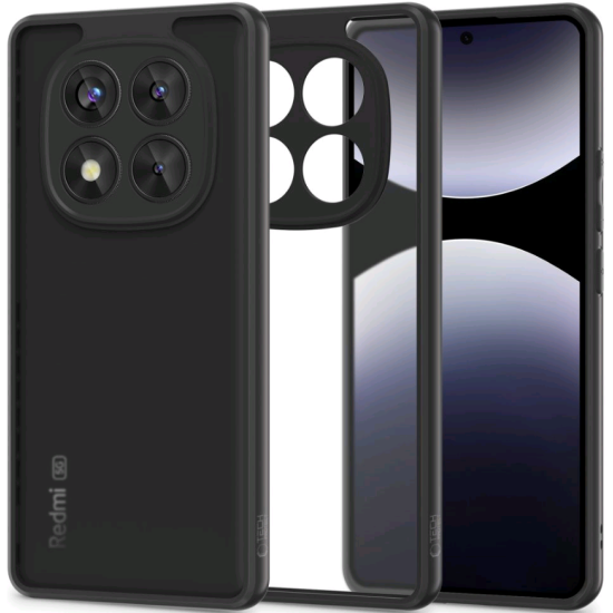 Θήκη Xiaomi Redmi Note 14 Pro 5G / Poco X7 Tech-Protect MagMat Σκληρή Ημιδιάφανη - Matte Black (5906302361458)