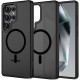 Θήκη Samsung Galaxy S25 Ultra Tech-Protect MagMat Σκληρή Ημιδιάφανη με MagSafe - Matte Black (5906302322381)