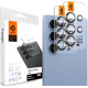 Tempered Glass Samsung Galaxy S25 Ultra Spigen GLAS.tR EZ Fit OPTIK Pro HD Camera Lens Protector Αντιχαρακτικό Γυαλί Προστασίας για Φακό Κάμερας 2 Τεμάχια - Black (AGL09084)