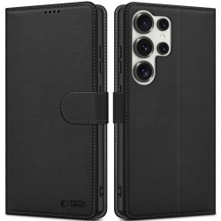 Θήκη Samsung Galaxy S25 Ultra Tech-Protect Wallet Πορτοφόλι - Black (5906302322404)