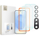 Tempered Glass Samsung Galaxy S25 Plus Tech-Protect Supreme Set με 2 x Αντιχαρακτικά Γυαλιά Προστασίας Οθόνης και 1 x Κάμερας - Clear (5906302322220)