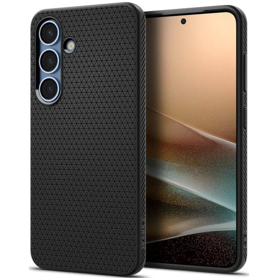 Θήκη Samsung Galaxy S25 Plus Spigen Liquid Air Σιλικόνης - Matte Black (ACS08979)