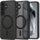 Θήκη Samsung Galaxy S25 Tech-Protect MagCam Σκληρή Ημιδιάφανη με MagSafe & Πλαίσιο Κάμερας - Matte Black (5906302322749)