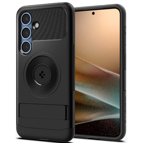 Θήκη Samsung Galaxy S25 Spigen Slim Armor MagFit με MagSafe - Black (ACS08920)