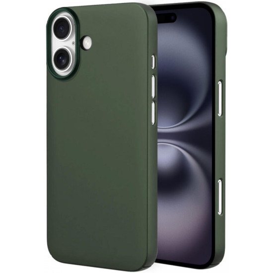 Θήκη iPhone 16 Nekit Σκληρή με MagSafe 1mm - Green (8719246462849)