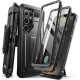 Θήκη Samsung Galaxy S25 Ultra Supcase Unicorn Beetle Pro Set Ανθεκτική Full Body 360° με KickStand - Black (843439156562)
