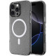 Θήκη iPhone 16 Pro HappyCase Joy Διάφανη Σκληρή με MagSafe - Sparkle Glitter (8719246462337)