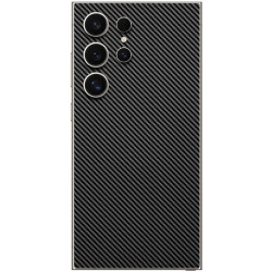 Αυτοκόλλητο Skin Προστασίας Πλάτης Samsung Galaxy S25 Ultra Gams Premium Vinyl Skin Back Plate - Carbon Fiber Black (GAMS-VNL-SKIN-CFB-002-216)