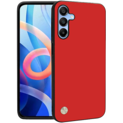 Θήκη Samsung Galaxy A34 Bodycell Vegan Cover Σκληρή - Red (5206015076688)