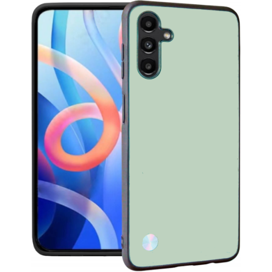Θήκη Samsung Galaxy A34 Bodycell Vegan Cover Σκληρή - Light Green (5206015076671)