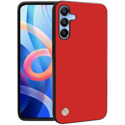 Θήκη Samsung Galaxy A54 Bodycell Vegan Cover Σκληρή - Red (5206015076923)