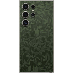 Αυτοκόλλητο Skin Προστασίας Πλάτης Samsung Galaxy S25 Ultra Gams Premium Vinyl Skin Back Plate - Camo Green (GAMS-VNL-SKIN-CG-002-216)