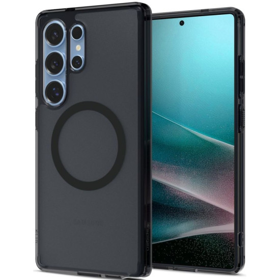 Θήκη Samsung Galaxy S25 Ultra Spigen Ultra Hybrid MagFit Σκληρή με MagSafe - Frost Black (ACS08960)