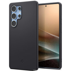 Θήκη Samsung Galaxy S25 Ultra Spigen Silicone Fit MagFit Σιλικόνης με MagSafe - Black (ACS09017)