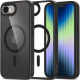 Θήκη iPhone 16e Tech-Protect MagMat Σκληρή Διάφανη με MagSafe - Black / Clear (5906302360253)