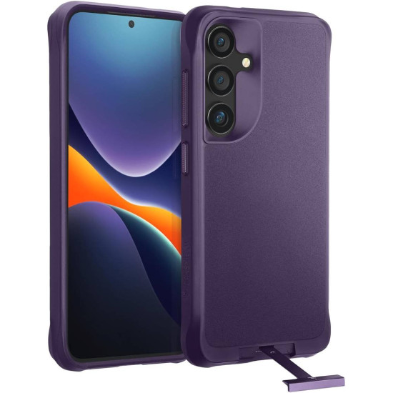 Θήκη Samsung Galaxy S24 Oakshield Σκληρή με KickStand - Violet (OAK000038FW003C)