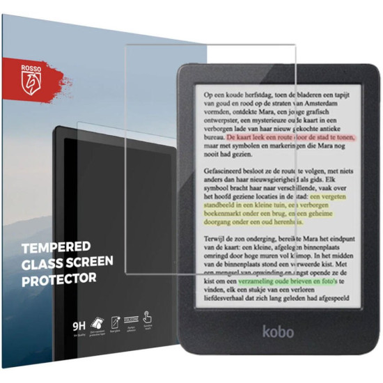 Tempered Glass Kobo Clara Colour Rosso Αντιχαρακτικό Γυαλί Προστασίας Οθόνης - Clear (8719246459436)