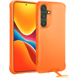 Θήκη Samsung Galaxy S24 Oakshield Σκληρή με KickStand - Orange (OAK000038FW005C)