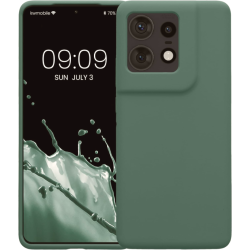 Θήκη Motorola Edge 50 Pro KWmobile Soft Flexible Rubber Cover Σιλικόνης - Forest Green (KWM000022SN004C)