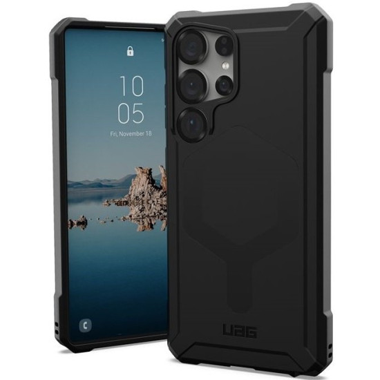 Θήκη Samsung Galaxy S25 Ultra UAG Essential Armor Ανθεκτική Σιλικόνης με MagSafe - Black (214492114040)