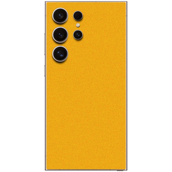 Αυτοκόλλητο Skin Προστασίας Πλάτης Samsung Galaxy S25 Ultra Gams Premium Vinyl Skin Back Plate - Yellow Satin (GAMS-VNL-SKIN-YS-002-216)