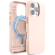 Θήκη iPhone 16 Pro Elago Magnetic Leather από Vegan Δέρμα με MagSafe - Lovely Pink (ES16MSLE63PRO-LPK)