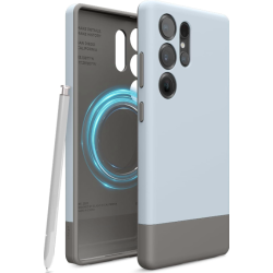Θήκη Samsung Galaxy S25 Ultra Elago Magnetic Glide Σκληρή με MagSafe - Light Blue / Medium Grey (EGS25MSGL68-LBLMGY)