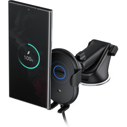 Βάση Κινητών Αυτοκινήτου iOttie Auto Sense 2 για Ταμπλό / Παρμπρίζ με Βεντούζα & Ασύρματη Φόρτιση Qi 7.5W - Black (ATSWCG205)