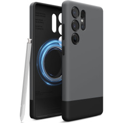 Θήκη Samsung Galaxy S25 Ultra Elago Magnetic Glide Σκληρή με MagSafe - Dark Grey / Black (EGS25MSGL68-DGYBK)