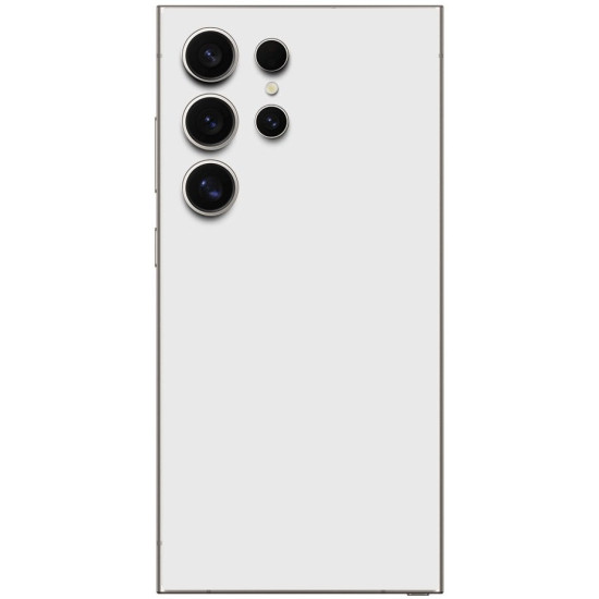 Αυτοκόλλητο Skin Προστασίας Πλάτης Samsung Galaxy S25 Ultra Gams Premium Vinyl Skin Back Plate - White Matte (GAMS-VNL-SKIN-WM-002-216)