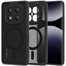 Θήκη Xiaomi Redmi Note 14 Pro Plus 5G Tech-Protect MagMat Σκληρή Ημιδιάφανη με MagSafe - Matte Black (5906302361625)