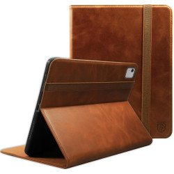 Θήκη iPad Air 13" 2026 / 2024 Rosso Deluxe Δερμάτινη με Υποδοχή για Apple Pencil - Brown (8719246471742)