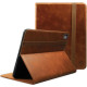 Θήκη iPad Pro 13" 2025 / 2024 Rosso Deluxe Δερμάτινη με Υποδοχή για Apple Pencil - Brown (8719246471681)