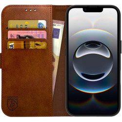 Θήκη iPhone 16e Rosso Element PU Πορτοφόλι - Brown (8719246468407)