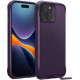 Θήκη & Tempered Glass iPhone 15 Oakshield 2 in 1 Σκληρή με KickStand & Αντιχαρακτικό Γυαλί Προστασίας Οθόνης - Violet / Clear (OAK000038FQ003C)