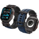 Λουράκι Apple Watch Ultra/SE/11/10/9/8/7/6/5/4 (49/46/45/44mm) Spigen DuraPro Armor Σιλικόνης - Navy Blue (AMP09103)