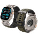 Λουράκι Apple Watch Ultra/SE/11/10/9/8/7/6/5/4 (49/46/45/44mm) Spigen DuraPro Armor Σιλικόνης - Military Green (AMP09102)
