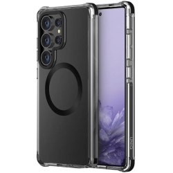 Θήκη Samsung Galaxy S25 Ultra Uniq Combat MagClick Ανθεκτική με MagSafe - Black (UNIQ-GS25UHYB-COMMBLK)