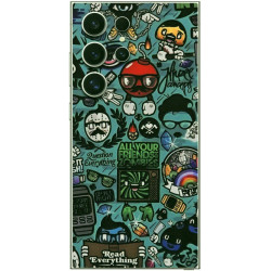 Αυτοκόλλητο Skin Προστασίας Πλάτης Samsung Galaxy S25 Ultra Gams Premium Vinyl Skin Back Plate - 3D BloodVector (GAMS-VNL-SKIN-BV-002-216)