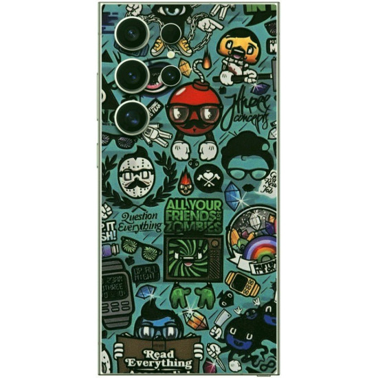 Αυτοκόλλητο Skin Προστασίας Πλάτης Samsung Galaxy S25 Ultra Gams Premium Vinyl Skin Back Plate - 3D BloodVector (GAMS-VNL-SKIN-BV-002-216)